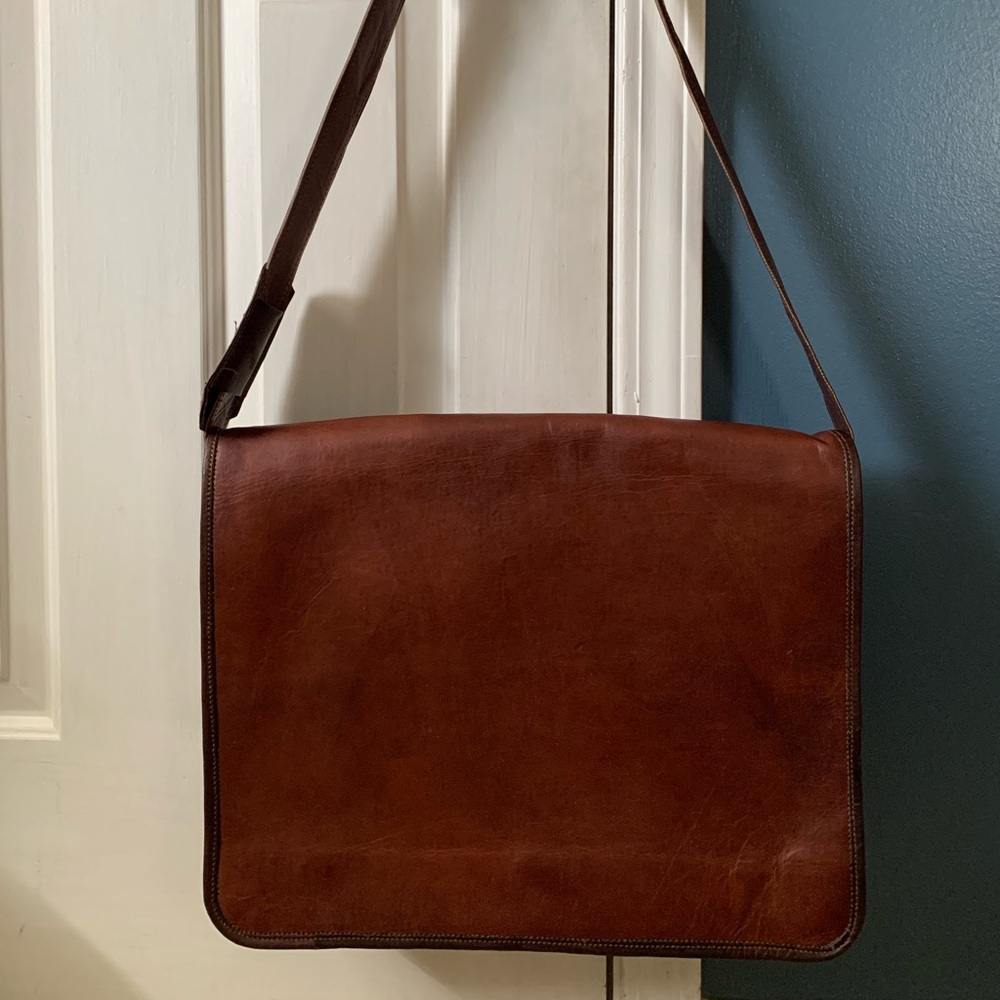 Leather Measenger Bag